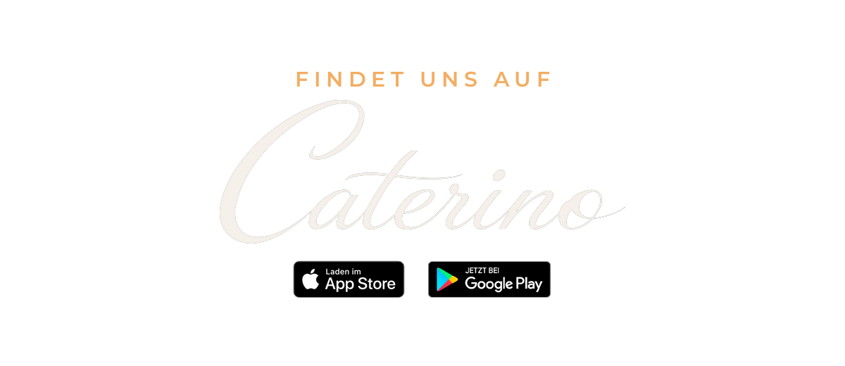 Findet uns auf Caterino